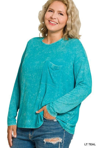 Zenana Ribbed Dolman Top| SRB | S - L |  $36.95