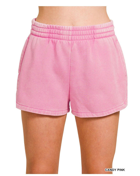 Cara Acid Washed Shorts| SRB | S - L |  $34.95
