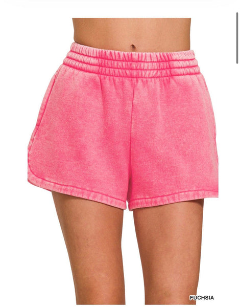 Cara Acid Washed Shorts| SRB | S - L |  $34.95
