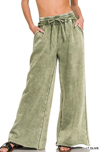 Zenana Acid Washed Sweats |SRB| $41.95
