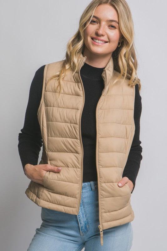 Khaki Stone Vest | SRB | S - L |  $36.95