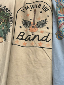 Im With the Band Tee | S - 2XL $20.95 | SRB