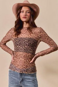 Nothing But Leopard Top| SRB | S - L |  $32.95