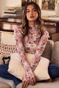 Wildflower Wine Top| SRB | S - L |  $32.95