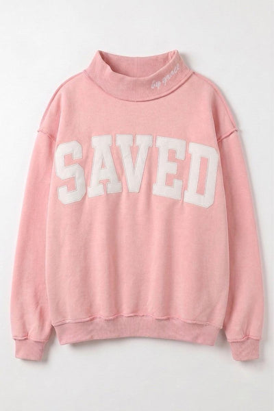Saved Mockneck | SRB | S /M- L/XL |  $89.95